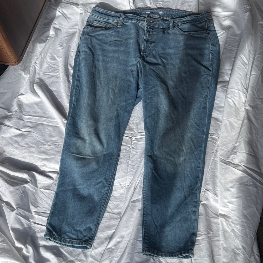 Old Navy Women's High Rise Blue Jeans